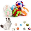 Pet Toys  knitting Wool Ball De Juguetes Gatos Con Campana Cat Toy Gatos Campana