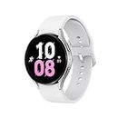 SAMSUNG Smartwatch Galaxy Watch5 44 mm, monitoraggio del benessere, fitness tracker, lunga durata della batteria, Bluetooth, argento [versione italiana]