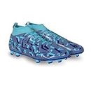 Nivia Pro Encounter 10.0 Football Stud for Men/Comfortable and Lightweight/Sports Shoe/UK-09(Royal Blue)