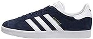 Adidas Originals Men's Gazelle Lace-up Sneaker,Collegiate Navy/White/Gold Met.,11 M US