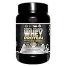 Healthy Fusion Whey Protein | Proteína Whey pura con Colágeno y Magnesio | Mejora tus entrenamientos | Protege y aumenta la masa muscular | 1000g de Proteína (Galleta)