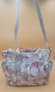 Coach Baby Diaper Bag Tote Pink White F23491 Changing Pad Crossbody Strap 