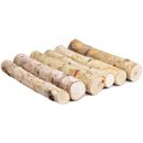 6 Pack Large Birch Logs for Fireplace Unfinished Wood Crafts DIY Home Decorat...