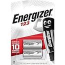Energizer CR123 Batteries, 3V Lithium Battery, 2 Pack