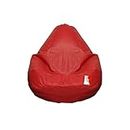 LAZYBAG Bean Bag Chair, Furniture for Kids. XXXXXL Bean Bag Cover, Playing Video Games or Relaxing, for classrooms, daycares, Libraries or Work from Home (Red - 5XL Size)