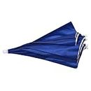ELECTROPRIME Navy Blue Fishing Outdoor Sports Polyester Umbrella Hat X2G6