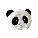 Cute 3D Panda Rabbit Purse for Girls Women, Furry Plush Animal Shoulder Bag Clutch Wallet Zoo Halloween Xmas Crossbody Bag, Panda, One Size