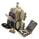 G.P.S Tactical Range Backpack, Tall, Tan