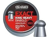 JSB 546498-300 Match Diabolo Exact King MKII Heavy .25 Cal, 33.95 Grains, Domed, 300ct, 2 Pack