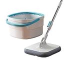 mop Floor cleaning mop, mop floor cleaning tool easy drain squeeze mop household cleaning 360° rotating household floor mop cleaning broom utensil household tool mops for floor cleaning (Color : Buck