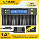 LiitoKala Lii-S12 Lii-S8 Lii-PD4 Lii-PD2 Lii-500S 3.7V 18650 18350 Battery Charger Auto-Polarity