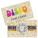 Big Dot of Happiness 70's Disco - 1970's Disco Fever Party Game Scratch Off Dare Cards - 22 Count