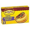 Old El Paso Taco Shells, Box Contains 18 Crunchy Shells, 191 Grams Package of Taco Shells