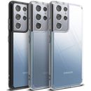 For Samsung Galaxy S21 / S21 Plus / S21 Ultra Case | Ringke [FUSION] Clear Cover
