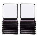 16 PCS Self-Stick Furniture Movers Sliders for Carpet, 2.5" Square Self-Adhesive Furniture Moving Pads, Carpet Furniture Glides Sliders for Moving Chair Table Desk Bed Sofa Couch Cabinet (Brown)