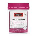 Swisse Glutathione+ Manufactured In Australia, Glutathione Tablets with Astaxanthin, Vitamin C & E, Nicotinamide For Healthy, Radiant & Youthful Skin (30 Capsules, Only 1 Capsule Per Serving)