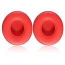 Namvo Ersatz-Ohrpolster für Beats Solo 2.0/3.0 Wireless On Ear Kopfhörer - Rot