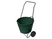 Trug Trolley - Exclusive to Home & Garden Extras. This lightweight frame with sturdy wheels makes moving garden trugs, rubber buckets, etc, around the garden easy (Green Trug)