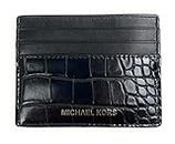 Michael Kors Men's Cooper Tall Card Case Wallet (Black)
