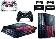 GNG Hero's VS Skins for PS4 Playstation 4 PRO Console Decal Vinal Sticker + 2 Controller Set
