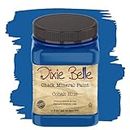 Dixie Belle Paint Company Chalk Finish Furniture Paint Cobalt Blue) (32oz)