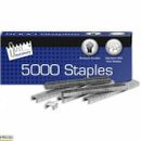 5000 Staples Staplers 26/6mm Office Supplies Student Business Heavy Duty UK