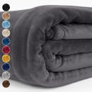 Extra Large Fleece Blanket Super Soft Reversible Bed Sofa Throw Double & King