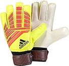 adidas Unisex-Adult Training Predator Goalie Gloves, Solar Yellow/Solar Red/Black, 10