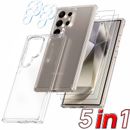 For Galaxy S24 S23 S22 S21 FE S20 Plus Ultra 5G Case Shockproof Clear Slim Cover