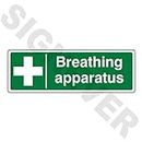 SIGN EVER Breathing Apparatus First Aid Sign Board For Hospital Clinic Bank Office Medical Shop Factory Message Signage No Entry Sign Boards hospital accessories L x H 33 Cm x 10 Cm