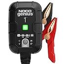 NOCO GENIUS1, 1A Car Battery Charger, 6V and 12V Automotive Battery Charger, Battery Maintainer, Trickle Charger and Desulfator for AGM, Lithium, Motorcycle, Deep-Cycle and RV Batteries