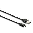 Cable Original (Micro USB) ECB-DU4EBE Compatible con Samsung Galaxy S7 / S7 edge / S6 / S6 edge / S5 / S4 / S3 / J6.., Longitudad 1,50m, Color Negro Negro