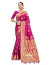 Elina fashion Sarees For Women Banarasi Art Silk l Indian Summer Collection Gift Sari with Unstitched Blouse