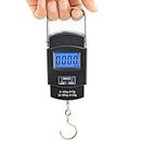 Thermomate Electronic 50Kgs Digital Luggage Weighing Scale, weight machine for Home kitchen Digital weighing hook scale, Kitchen weighing scale kitchen, Weight machine, kitchen scale 50kg.Black
