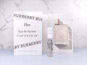 Burberry Her EDP Perfume Sample 1.5ml Vial Spray 100% Genuine
