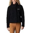 Columbia Women's Panorama Snap Fleece Jacket, Black, XX-Large