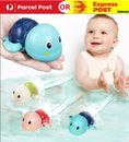Baby Swimming Turtle Chain Bath Toys Baby Kids Children Bathroom Toy Pool Toy Au