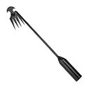 Weeds Puller, Stainless Steel Weeds Puller, Long Handle Weeds Remover Tool, Sharp Hand Garden Weeder, Root Remover Tool with 4-Claw Head, Handheld Weeding Tool for Home Garden Yard Lawn Patio
