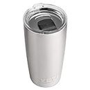 YETI Rambler 20 oz Tumbler, Stainless Steel, Vacuum Insulated with MagSlider Lid, Stainless