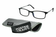 Foster Grant Kramer Men's e-Readers Advanced Reading Glasses Reduces Blue Light