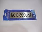 Stainless Steel Message and Sign Board 7"x 2" INCH (SILVER-BLACK) (NO DISCOUNT)