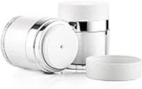 Tcco Enterprise 30 Ml Empty Airless Cosmetic Container The Best Refillable Container For Creams, Gels & Lotions - Leak Proof Bpa Free Portable Travel Size Container, Skin Care Tool (1 Piece )