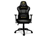 Cougar Armor One Royal Gaming Chair Black with Gold Trim