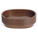 New Star Foodservice 44003 Fast Food Baskets, 10.5 x 7 Inch, Set of 12, Brown