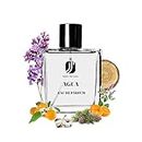 PerfumexNow AGUA, Perfume Spray for Men, Strong with Long Lasting Fragrance, Citrusy, Marine & Fresh, Gift for Him in 50 ml, Pure Parfum