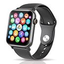 Smart Watch for Men with Bluetooth Call 1.9" HD Touch Screen Fitness Tracker with Heart Rate Sleep Monitor SpO2 116 Sports Modes IP68 Waterproof Smartwatch for Android iOS AI Voice (Black)