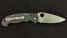 Spyderco Manix 2 XL G-10 Cruwear Knife Center Exclusive Folding Knife - Black