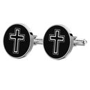 1 Pair Men Cufflinks Presents Clothing Accessories Cross French Cuff Links
