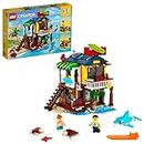 LEGO Creator 3in1 Surfer Beach House 31118 Building Kit (564 Pcs),Multicolor