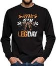 Saiyans Gym Legday Sweat-shirt pour homme - Noir - XXX-Large